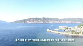 Vestvendte tomter med gode solforhold og flott utsikt mot fjorden