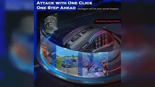 Review: Redragon Wireless Gaming Mouse, MMO Gaming Mouse UP 16,000 DPI, 16 Macro Programmable ...