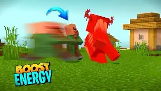 I added super power in villager