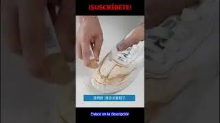 ✅ Borrador M&aacute;gico Aliexpress 💥 Limpiar Zapatillas Blancas #Shorts