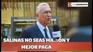SALINAS PLIEGO fue a la CIDH a hacer el RID&Iacute;CULO