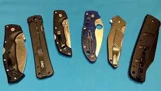 Different Knife Opening Mechanisms