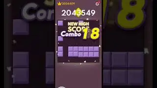 New Best Score in Block Blast #asmr #blockblast #shortvideo