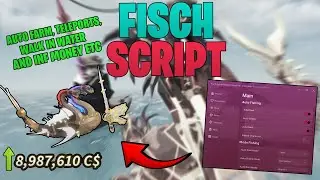Best Roblox Fisch Script | Fisch Script | Auto Farm, Teleports, Inf Money, Auto Sell (2025)