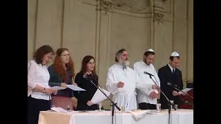 סדר פסח 13 הרב מיכאל דושינסקי הלל־הגדול Seder Pesach Michael Dushinsky & Choir Hallel-HaGadol 2004