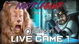 Chaos Theory v Industrial Genomics | Live Netrunner (Game 1)