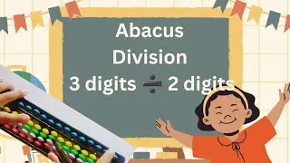 Abacus Division  | Division with double digit divisor  | #abacusforkids #abacus #abacusmentalmath