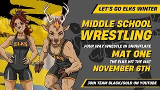 Middle School Wrestling | Snowflake Four Way (Mat One) - 10/30/2025