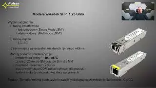 Moduły GBIC   SFP 10Gbps   Pulsar