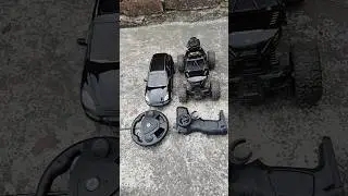 Big 2 ta remote wala Rock crawler car and RC 3D lighting car testing || #car #therctoy2m #shorts