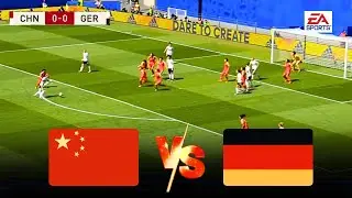 GERMANY vs CHINA Women's Football Game ON September 17, 2025 in EA Sports FIFA23 [ultra hd]