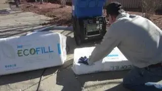Knauf Insulation Portable Blowing Wool Machine - Intec's FiberForce