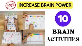 10 Brain gym Activities For Kids | Brain Gym (Age 4+)