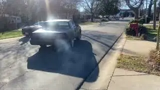 87 Regal t top first test drive 355sbc