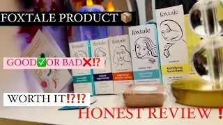 FOXTALE PRODUCTS 📦|HONEST REVIEW ⁉️|GOOD✅ OR BAD❌|Arshi Iqbal