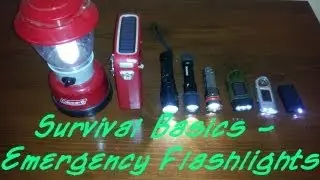 Survival Basics - Emergency Flashlights