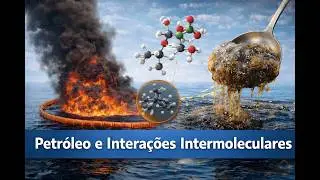 Questão FUVEST 2026 - Interações Intermoleculares no Derramamento de Petróleo