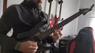 In Eternum keyboard Solo on guitar