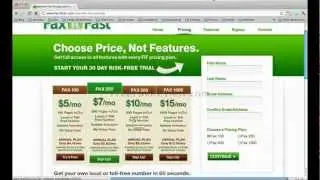 FaxItFast Review - Electronic Fax Service