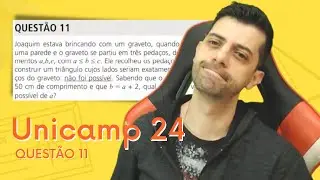 Unicamp 2024 - Q11 - Joaquim estava brincando com um graveto, quando acertou uma parede e o graveto