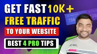 🔥Increase Website Traffic ⚡4 Best Pro Tips For Beginners | Drive Website Visitors - SmartHindi