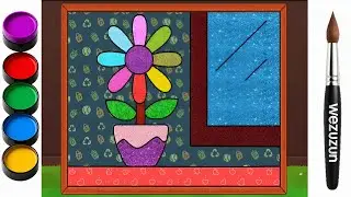 Playing with color gradients for a soft and eye-pleasing effect - Flowers