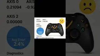 Cosmic byte ares pro left joystick issue 😔 #shortvideo #review #gaminggear