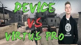 CSGO: POV TSM device vs Virtus Pro (22/9) dust2 @ ESL ESEA Dubai Invitational 2015