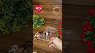 Affordable Hair Rubber Band Box Combo Under ₹200 💫 | Shop Now @AdaavaJewels #shorts #ytshorts #viral