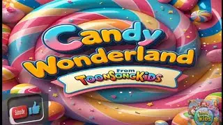 Candy Wonderland 🍭 | Sweet Candy Song for Kids | ToonSongKids