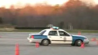 Raleigh, NC Police Chevy Caprice Chase and Stunt Driving Demo from Street Survival 2006