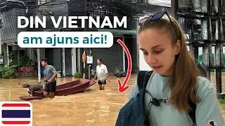 Primul contact cu THAILANDA 🗺️. Am scapat de taifun si am dat de inundatii in CHIANG MAI 🇹🇭