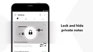 [MixNote]HIDE PRIVATE NOTES