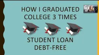 Graduate College Debt Free with tips and tricks from Ms. Alise, Founder of AJ Moneycoach