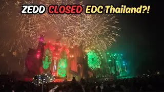 EDC Thailand 2026: ZEDD + Fireworks Finale