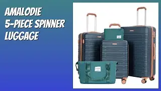REVIEW (2025): Amalodie 5-Piece Spinner Luggage. Features