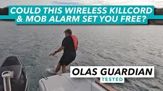 Can this wireless killcord and MOB alarm set you free? OLAS Guardian test | Motor Boat & Yachting