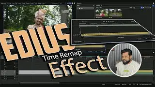 Edius Time Remap Tutorial In Hindi II edius new effects || Edius New Filters