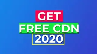GET FREE CDN IN JUST 3 MINS