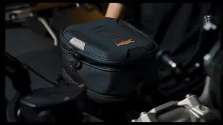 Quick-Release Tank Bag and Convenient Waist Pack All-in-One.