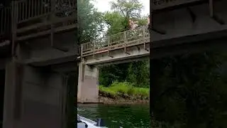 Woman Bellyflops Hard on Bridge Jump *GONE WRONG* *SKETCHY* Washington #shorts