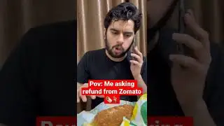 How to ask refund in #zomato #refund #viral #viralshorts #viralvideo 😂😂❤️😀😘😘