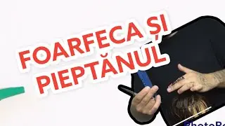 ✂️ CUM ȚINEM FOARFECA ȘI PIEPTĂNUL | priza corectă