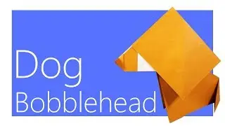 Dog Bobblehead Origami Tutorial ( Paul Jackson )