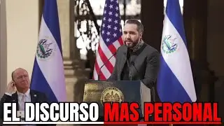Bukele confiesa: “Tuve dudas de mi fe” Discurso muy personal que llega al corazón