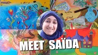 Meet Saïda, naive art Painter (fr/eng subs)