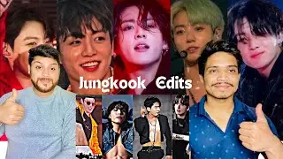Jungkook Tik Tok Edits Compilation Reaction By Indian 🇮🇳
