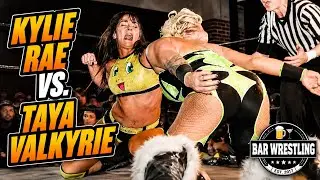 Кайли Рэй против Таи Валькирии | Женский рестлинг-матч в Bar Wrestling!