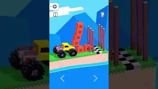 Poki, drive mad, level 56- Topple