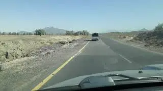 Driving from Dalbandin to Quetta
